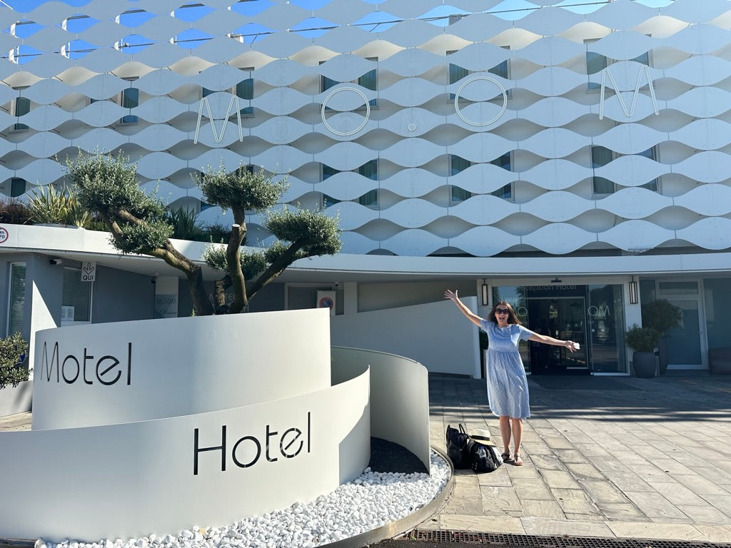 She’s in Milan!