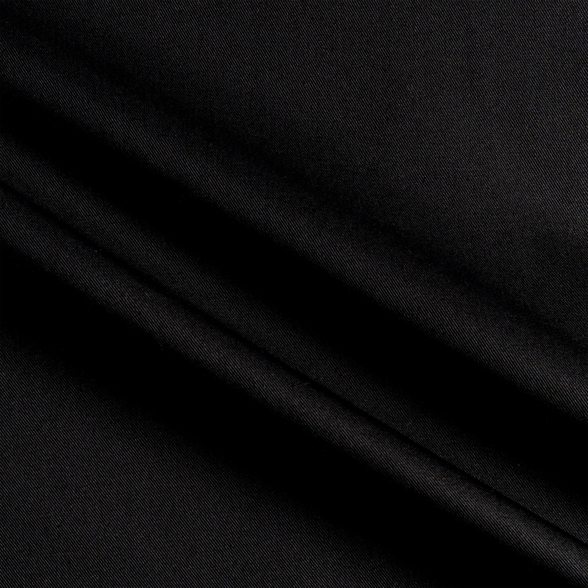 Catering BottleCloth · Black Polycotton, 54 cm, Center Hole, Stitched Circle