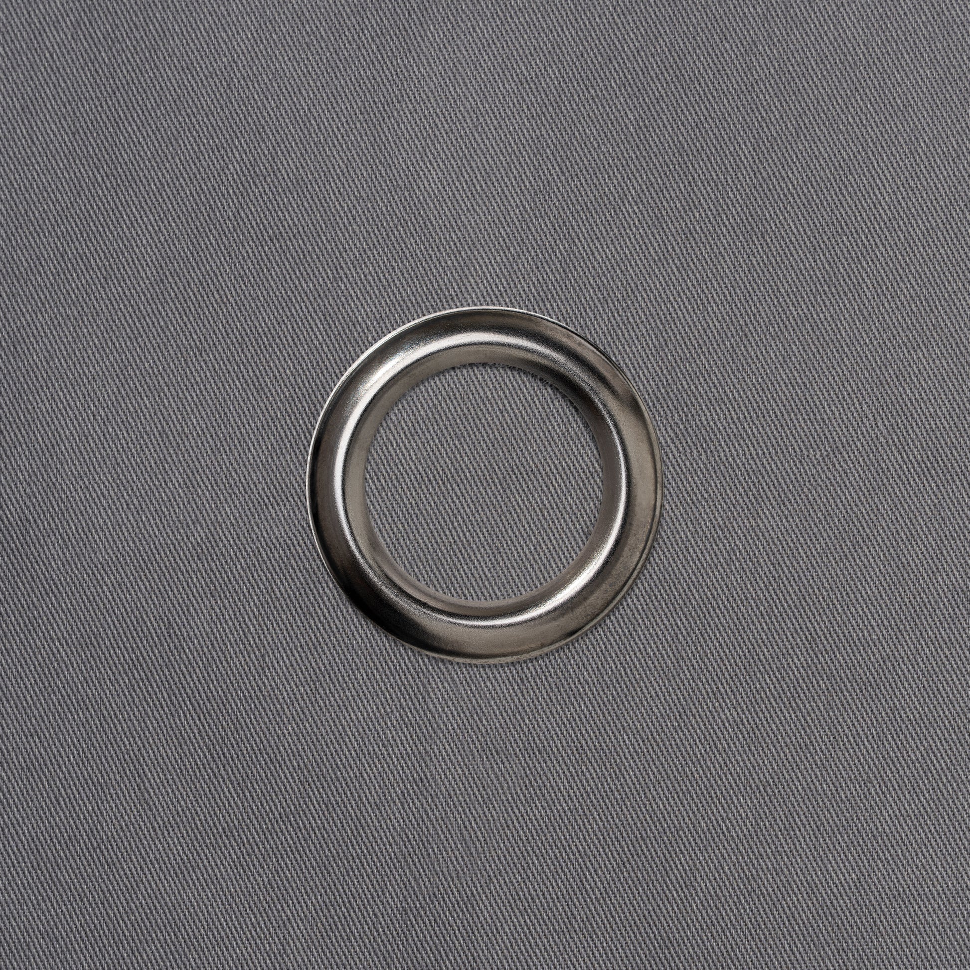 Classic BottleCloth · Platinum with Charcoal Metal Ring, Cotton, 42 cm, Corner Hole