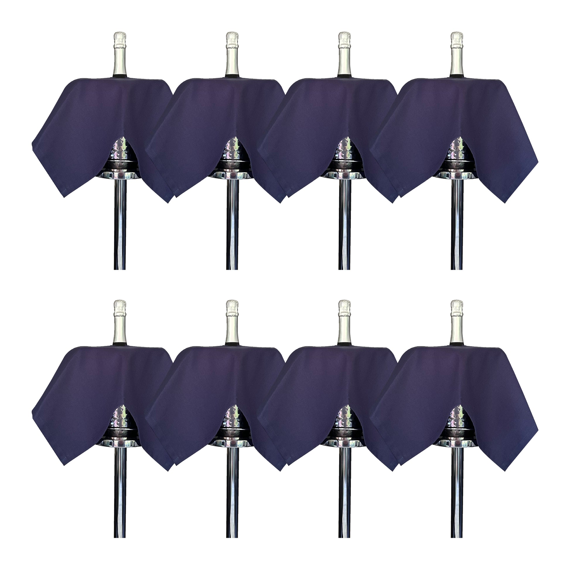 Original BottleCloth · Royal Blue, Cotton, 54 cm, Center Hole, Stitched Circle · Pack of 1