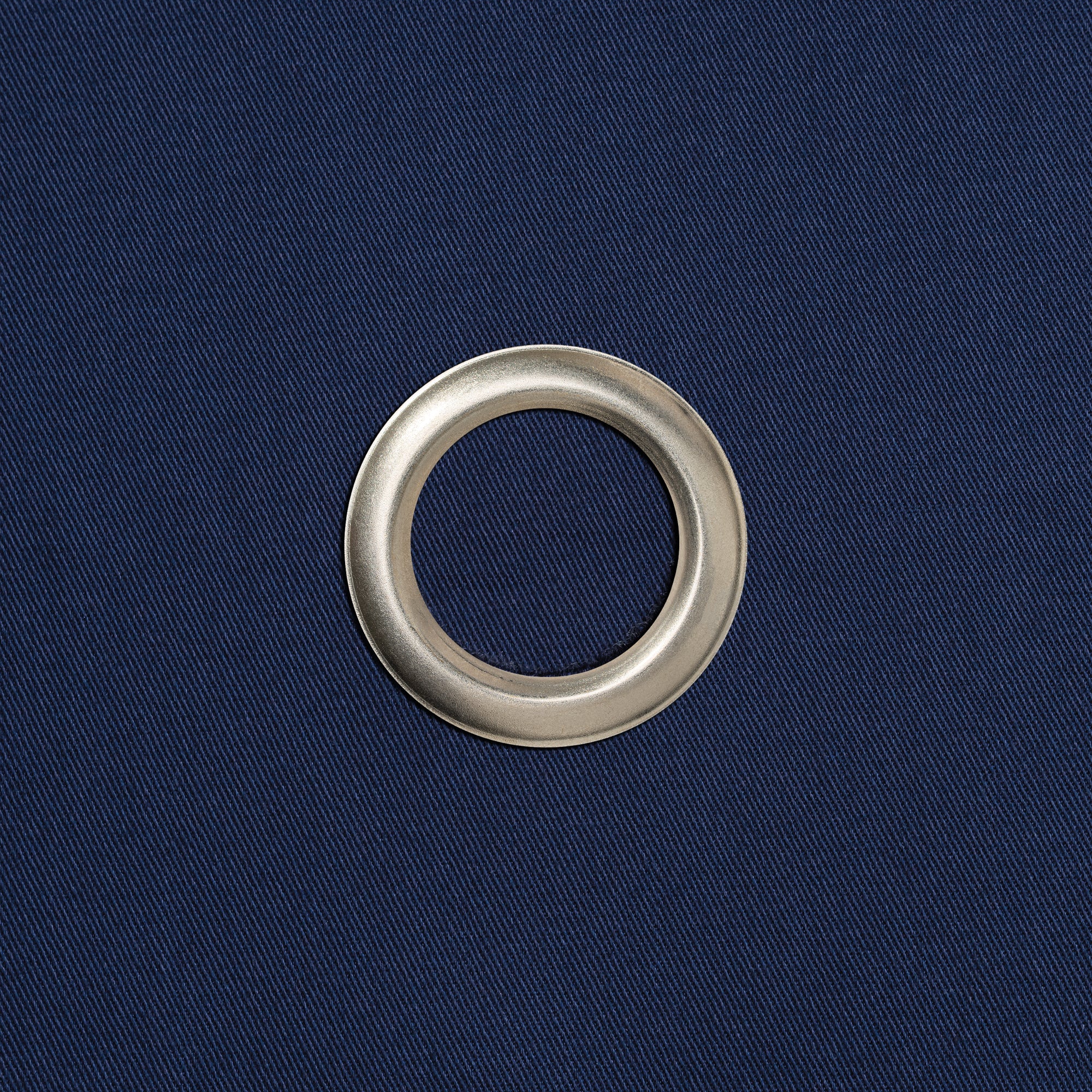 Classic BottleCloth · Royal Blue with Silver Metal Ring, Cotton, 42 cm, Corner Hole