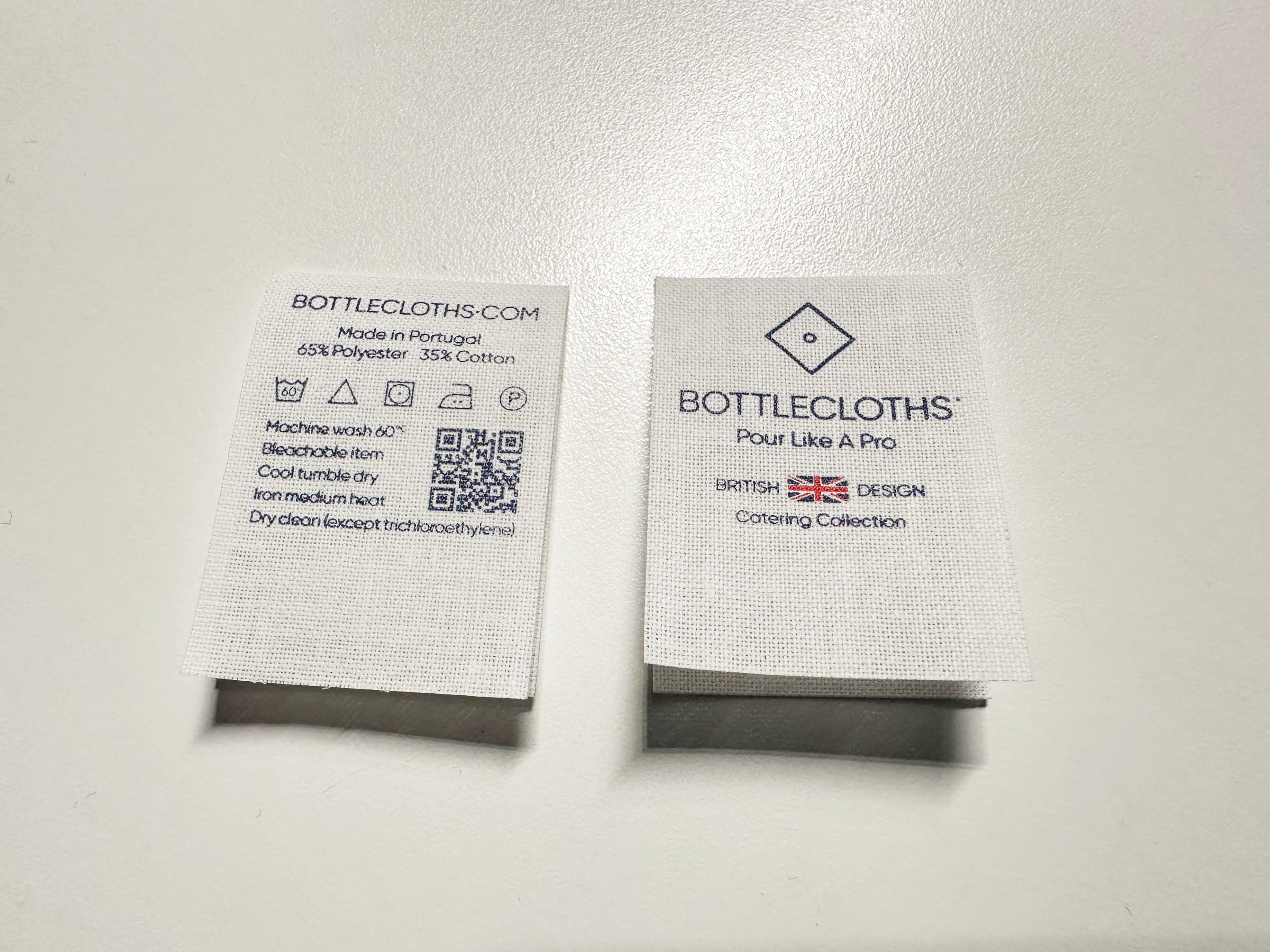 Hot of the press! BottleCloth tags @ 30mm
