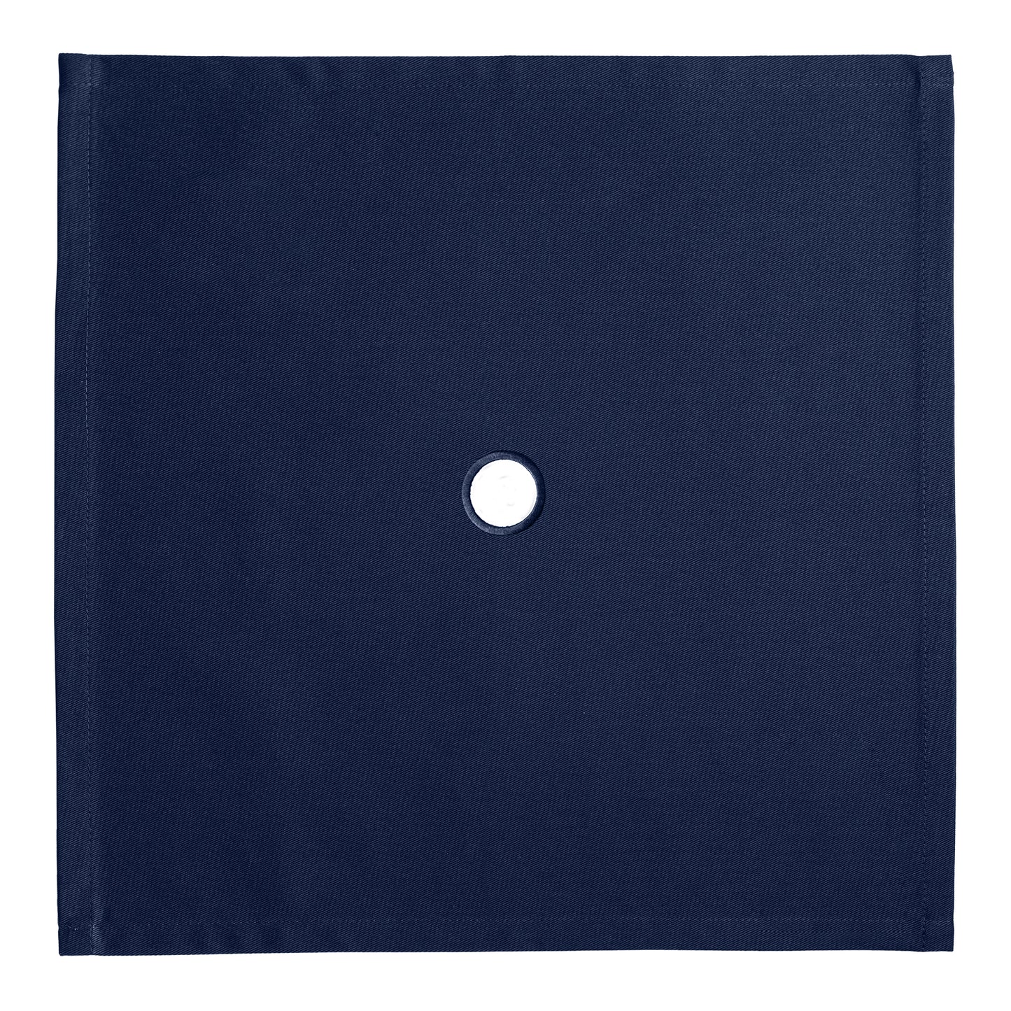 Torchon Original - Bleu Royal, Coton, 54 cm, Trou Central, Cercle Cousu - Paquet de 1